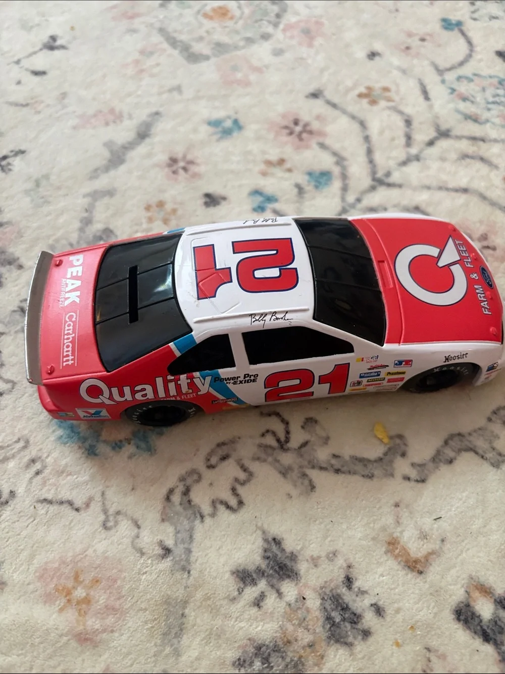 American Muscle Quality Bobby Bowsher Ford Thunderbird #21 Die Cast